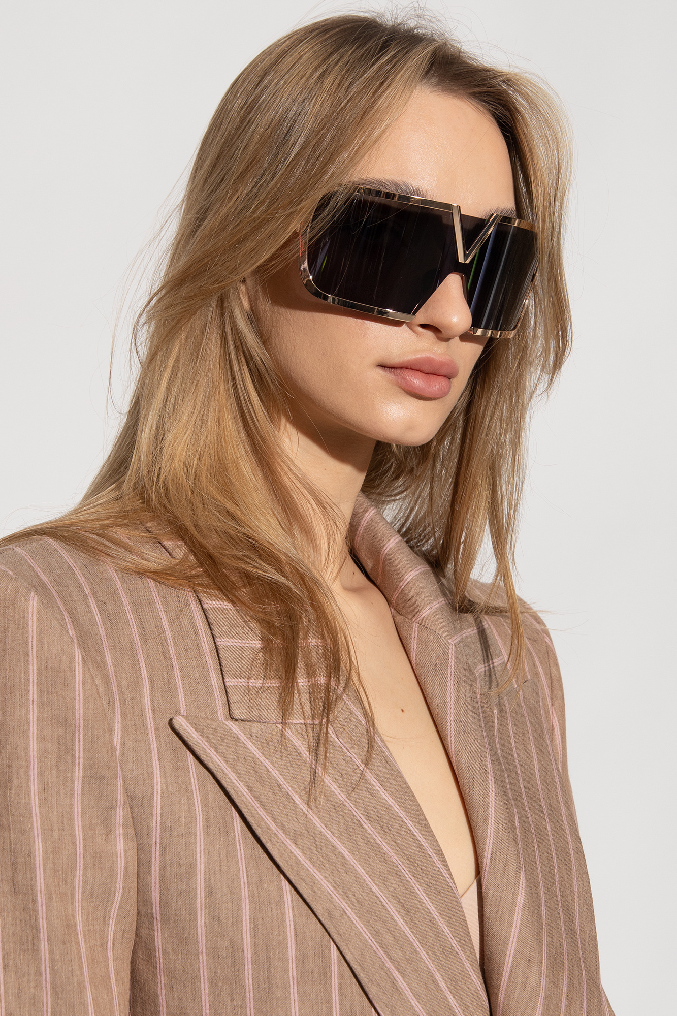 Gold 'V-Romask' sunglasses Valentino Eyewear - Vitkac Canada